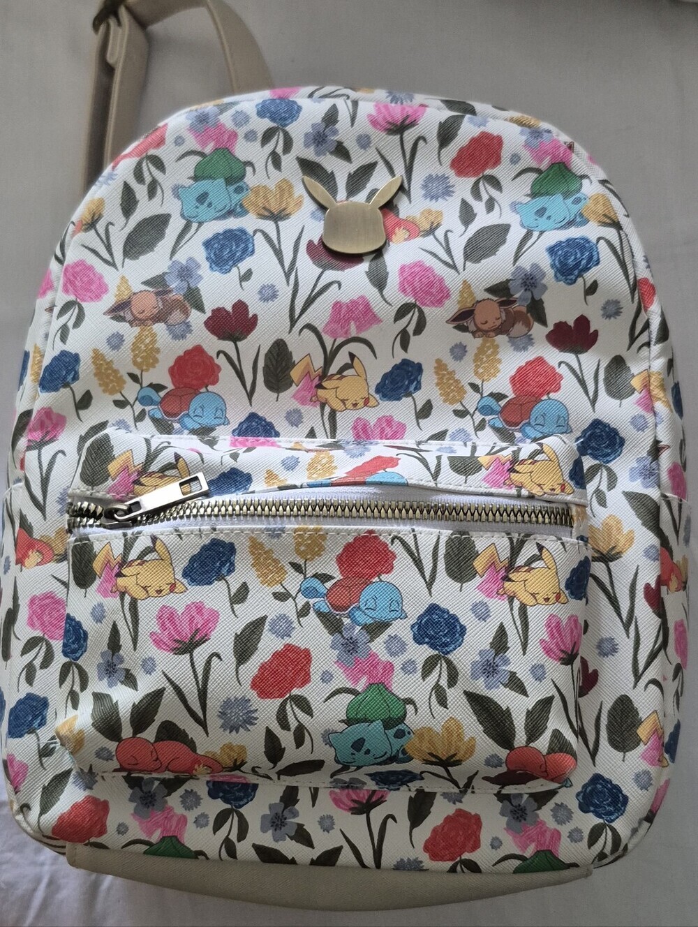 Pokemon Floral Sleeping Pokemon Mini Backpack